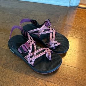 Purple women’s chacos sandals